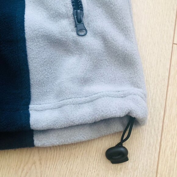 NWOT - DC Classic Blue and Grey Lucky Logger Fleece Zipper Jacket - XL - Picture 5 of 13